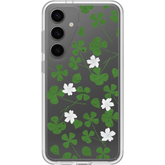 Galaxy S24+ Symmetry Series Clear Clovers Case
