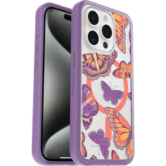 iPhone 15 Pro Symmetry Series Clear Case for MagSafe Fluttering Flora