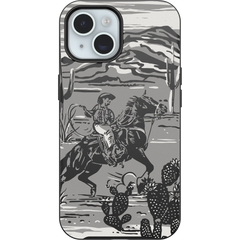 iPhone 17e, iPhone 16e, iPhone 15 and iPhone 14 Symmetry Series Case for MagSafe Western Noir Collection