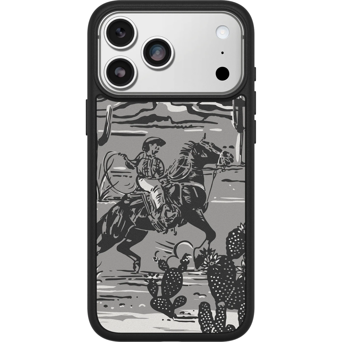 iPhone 17 Pro Max Symmetry Series Case Western Noir Collection