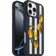 iPhone 16 Pro Max Symmetry Series Cactus Leather Embroidery Case