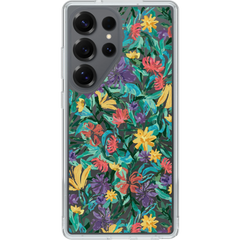Galaxy S25 Ultra Symmetry Series Clear with Magnets Confetti of Blossoms Case