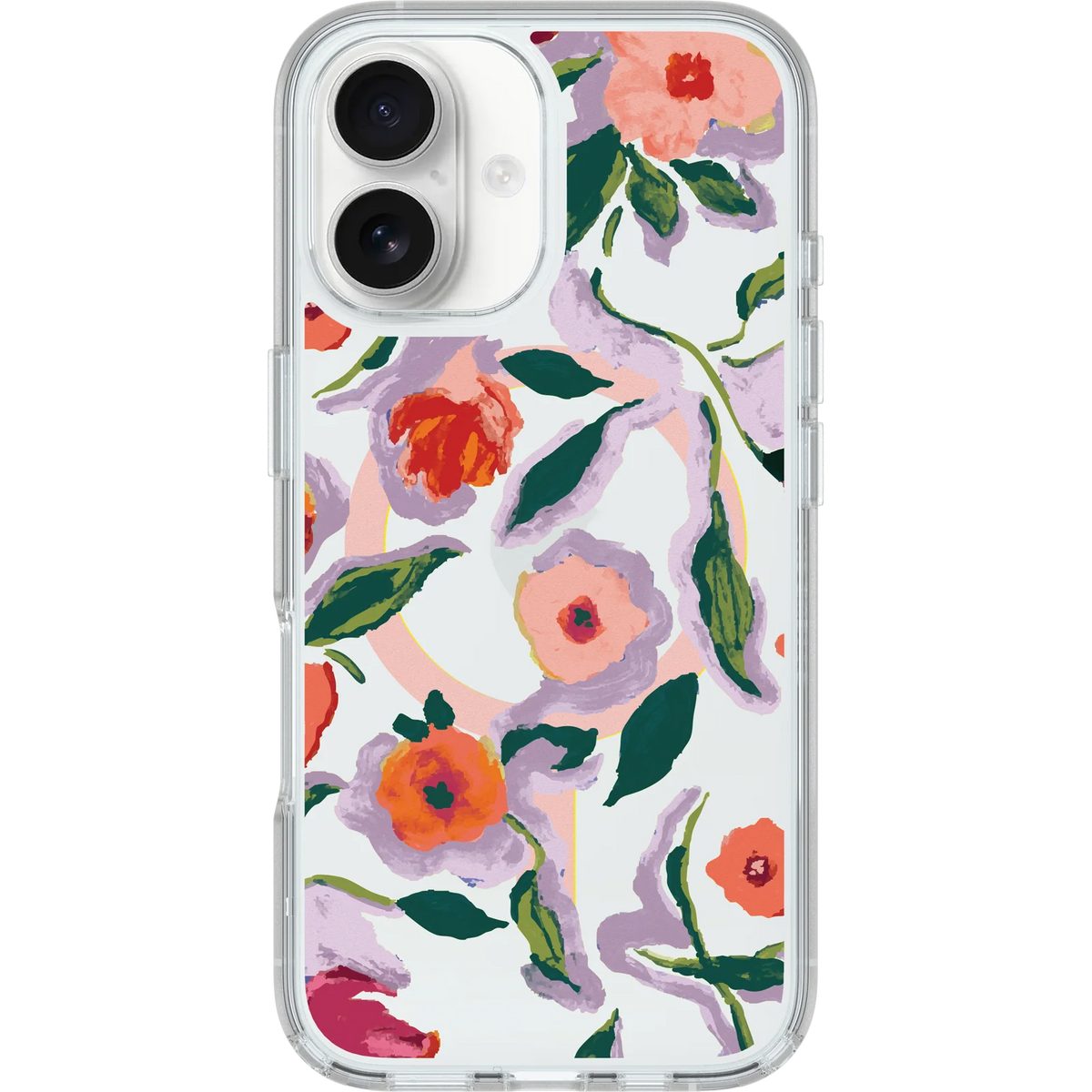 iPhone 16 Symmetry Series Clear for MagSafe Confetti of Blossoms Case