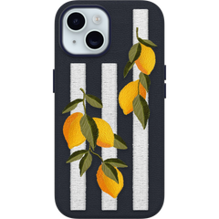iPhone 15 Symmetry Series Cactus Leather Embroidery Case