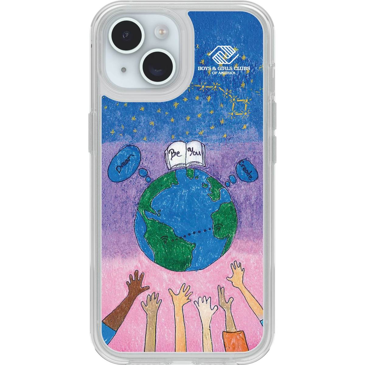 iPhone 17e, iPhone 16e, iPhone 15 and iPhone 14 Symmetry Series Clear Case for MagSafe Boys & Girls Clubs of America