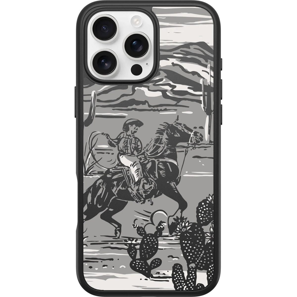 iPhone 16 Pro Max Symmetry Series Case for MagSafe Western Noir Collection