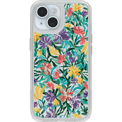 iPhone 17e, iPhone 16e, iPhone 15 and iPhone 14 Symmetry Series Clear for MagSafe Confetti of Blossoms Case