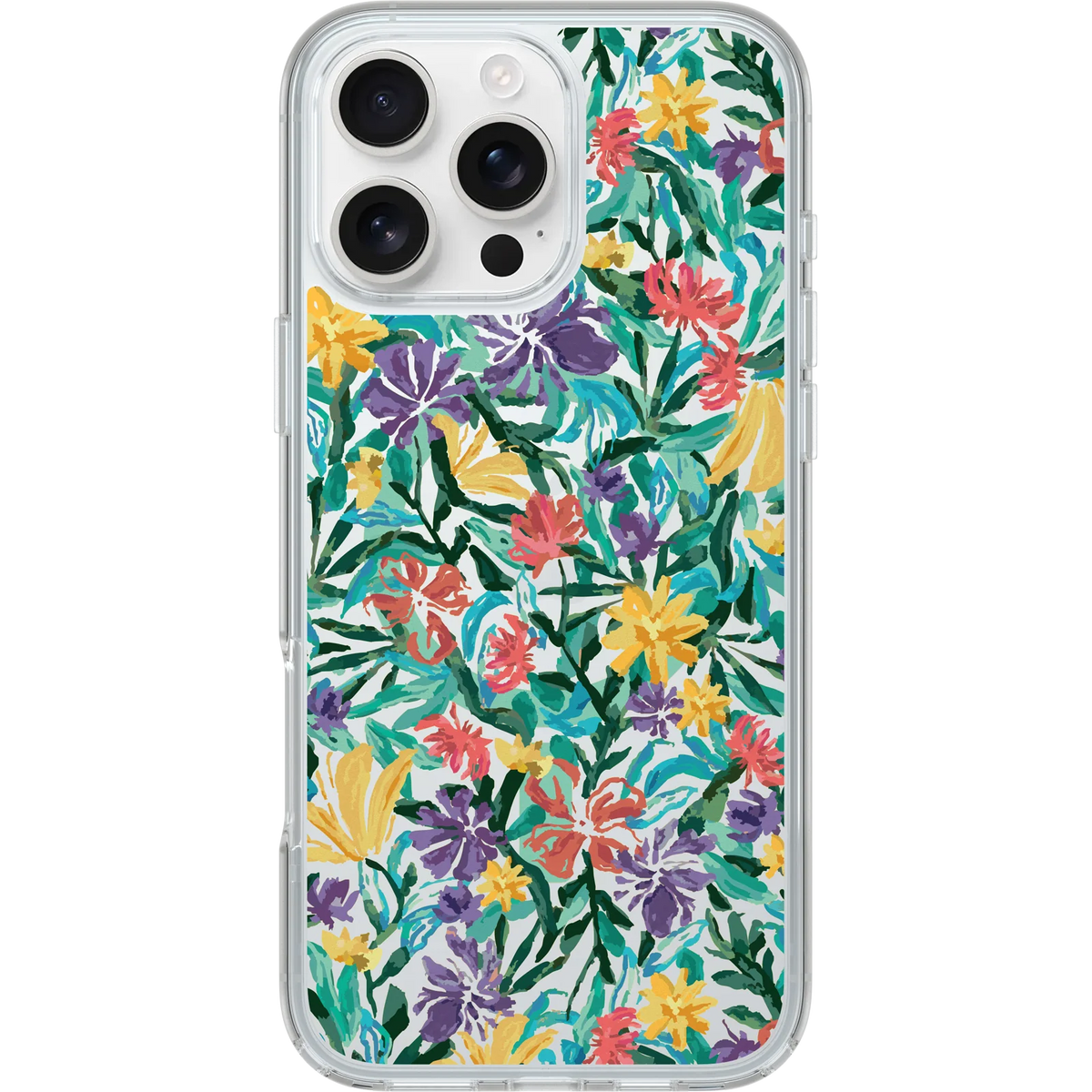 iPhone 16 Pro Max Symmetry Series Clear for MagSafe Confetti of Blossoms Case