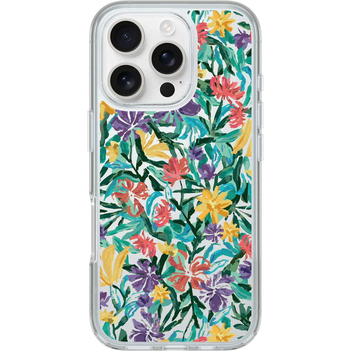 iPhone 16 Pro Symmetry Series Clear for MagSafe Confetti of Blossoms Case